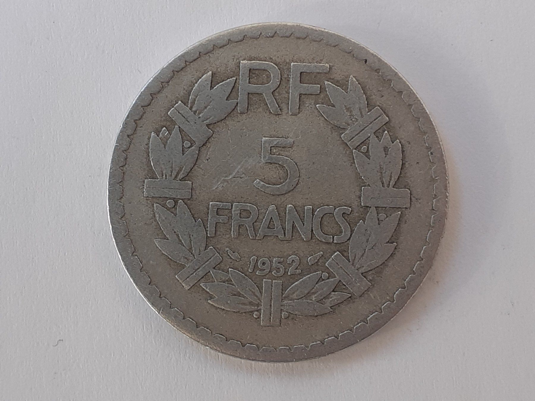 Tutti le monete: 5 Franken 1952 rar – Usato da Pravidondaz venduto da LVtik