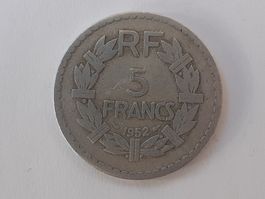 5 Franken 1952 rar