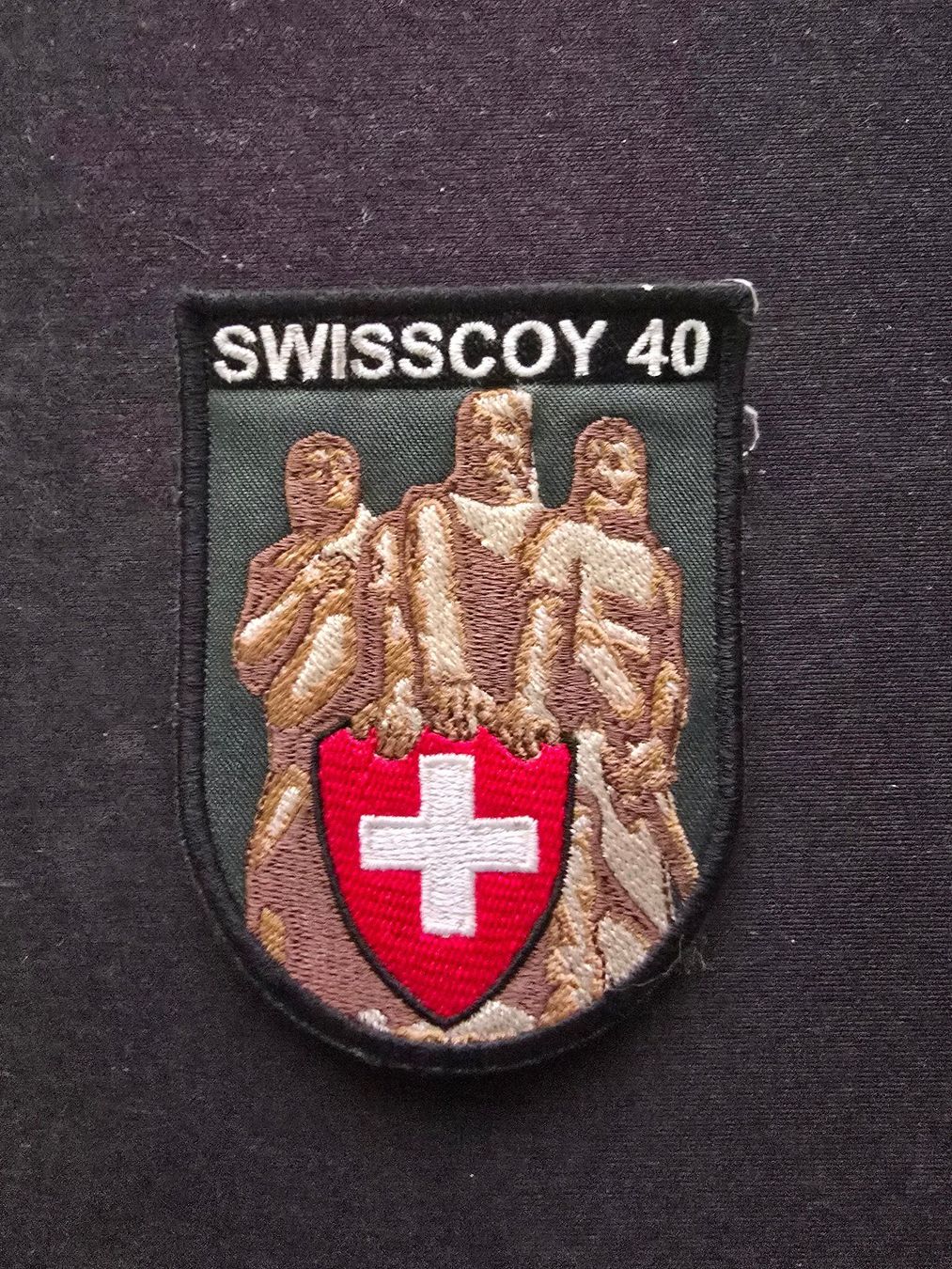 Placchette & Badge: SWISSCOY Kontingent 40 Badge – Usato da Pfyn venduto da mei_vyw5