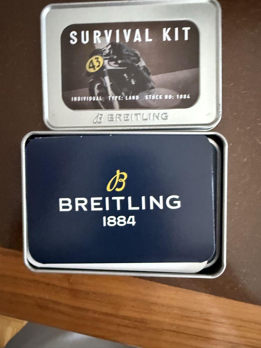 Giochi: Breitling Survival Kit – Nuovo e nell'imballaggio originale da Bettlach venduto da Mrsdelux 1