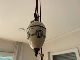 Antike Zug-Lampe