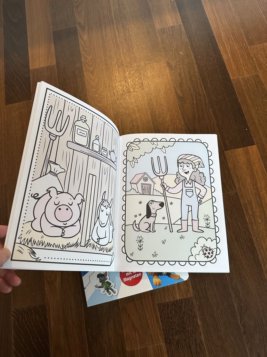 Libri: Magnetbuch wie neu + Malbuch gratis – Usato da Dietikon venduto da mike.thorton 3