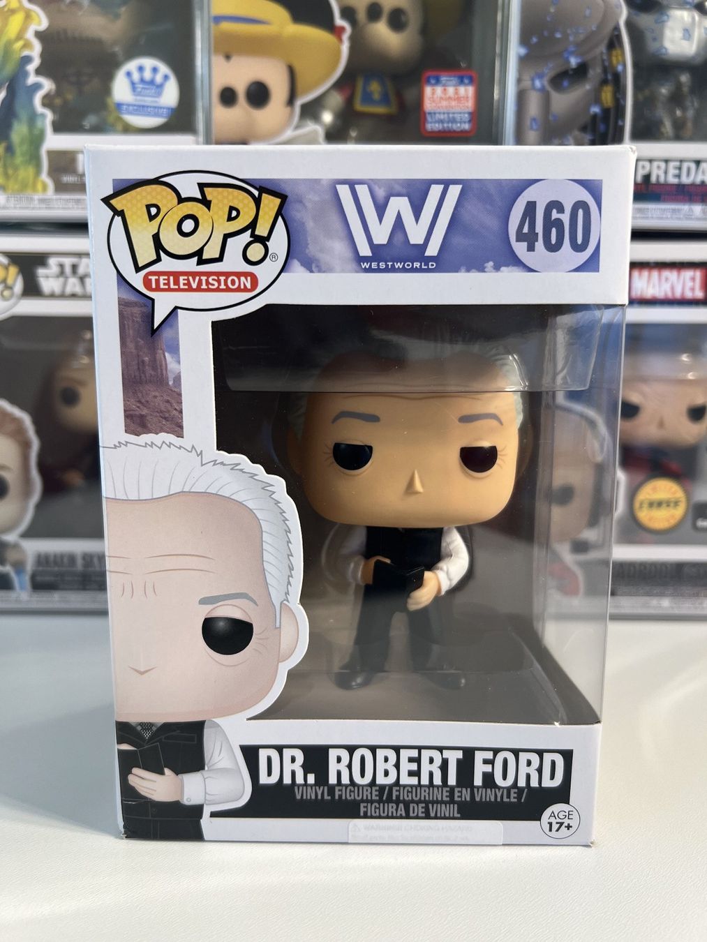 Funko Statuette: Funko POP! Television Westworld Dr. Robert Ford – Nuovo e nell'imballaggio originale da Le Mouret venduto da perfectbijou