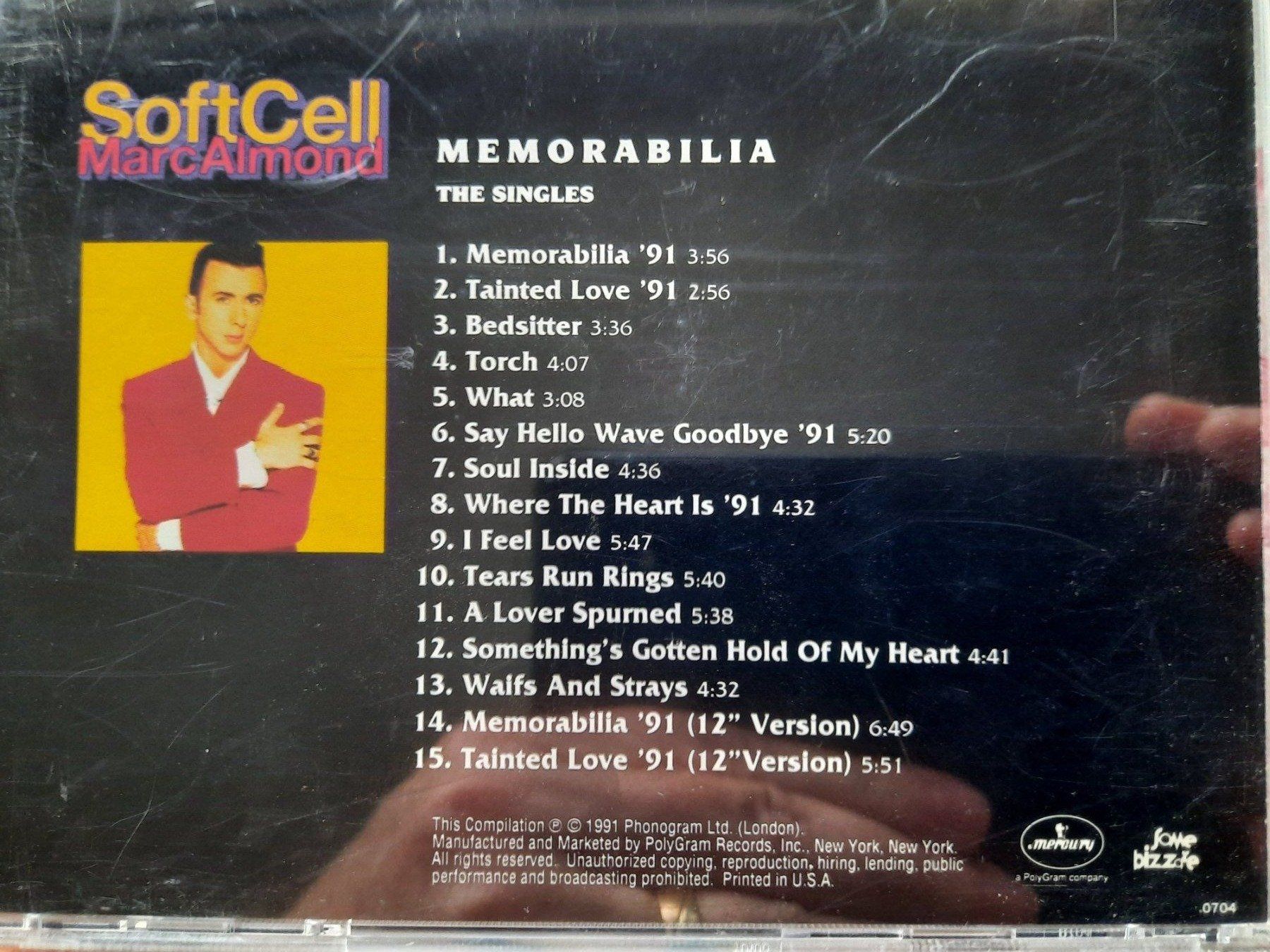 CD: CD Softcell - Marc Almond - Memorabilia - The singles – Usato da Pully venduto da bro_n52j 2