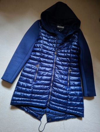 Mantel animalfree Gr S blau