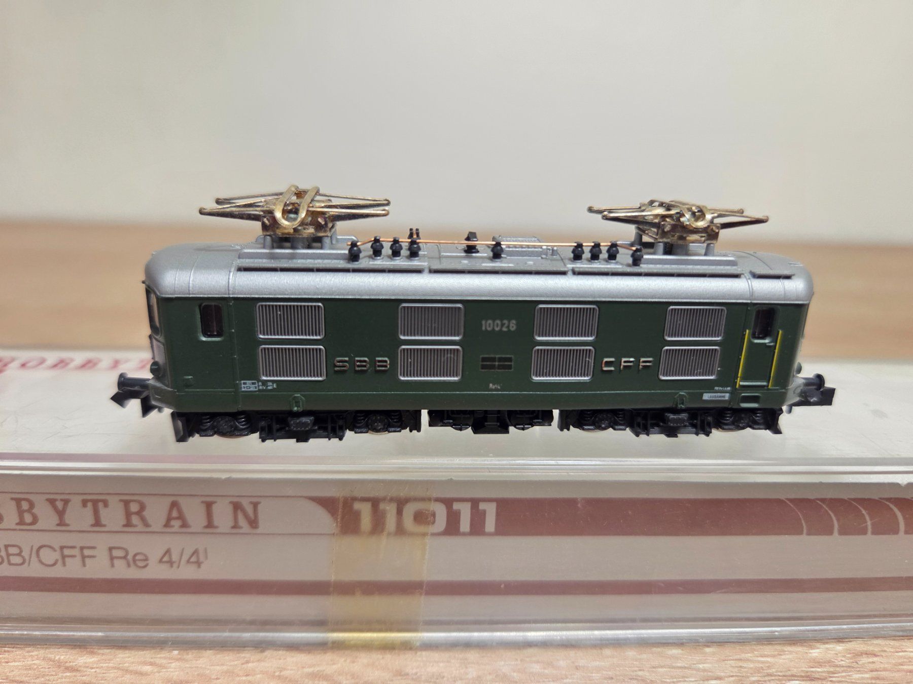 Hobbytrain Modellini di ferrovie: Hobbytrain N 11011 E-Lok 10026 SBB – Usato da St-Aubin-Sauges venduto da Lo_Go 1