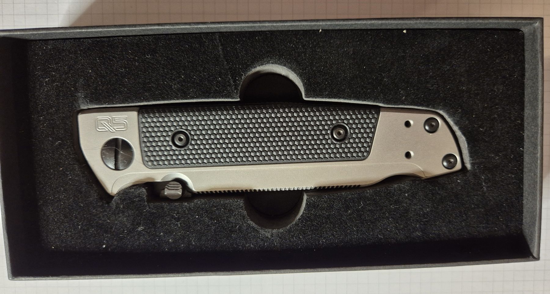 Walther Taschenmesser: Walther Q5 Messer mit Gurtclip Einhand Messer Sackmesser – Neu (gemäss Beschreibung) aus Hedingen von Zwackul