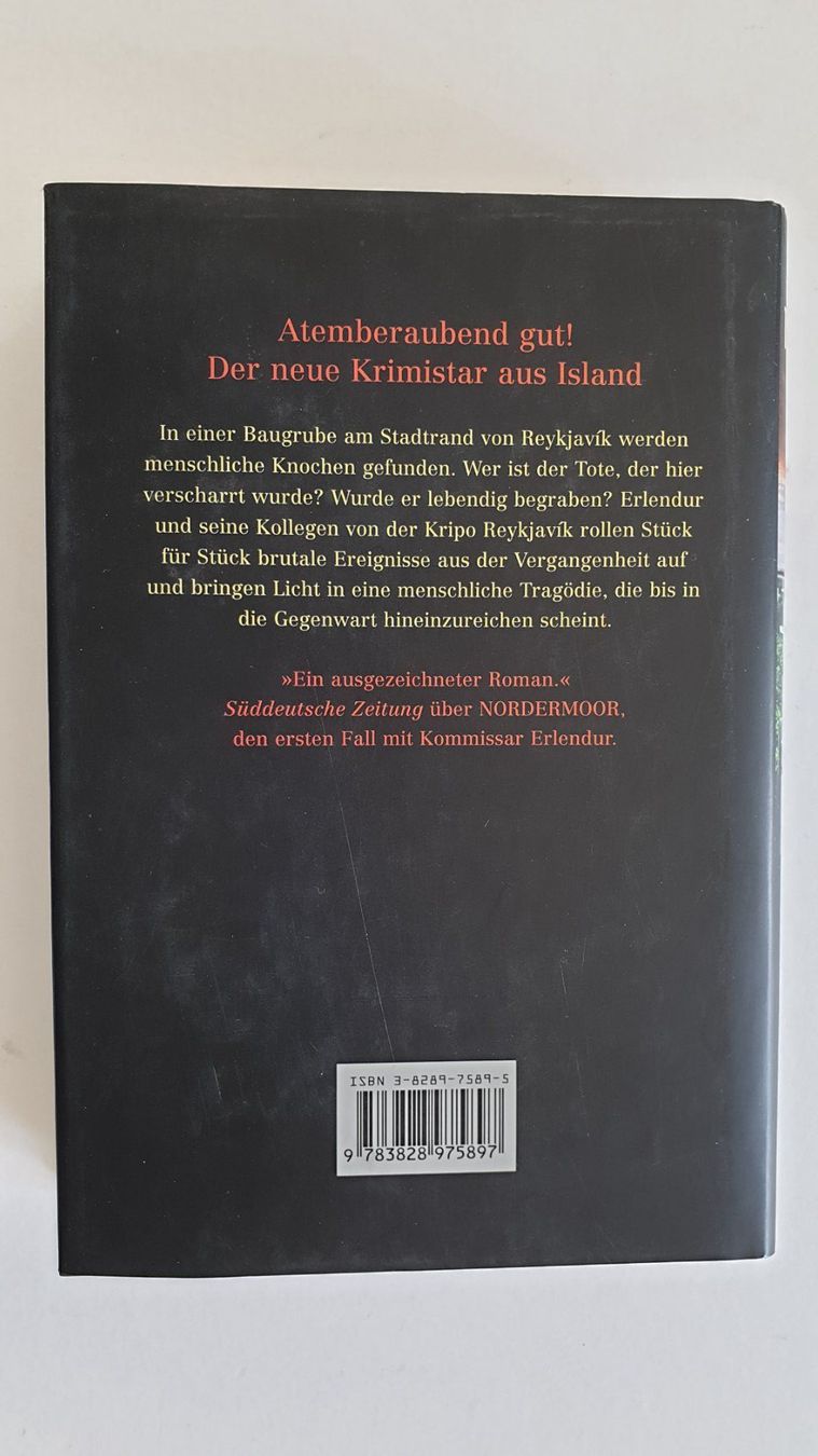 Libri: Arnaldur Indridason. Todeshauch. – Usato da Goldach venduto da armando_r 1