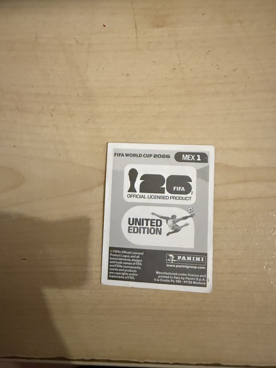Panini Carte collezionabili: Panini WM 2026 Sticker MEX 1 – Usato da Rüschlikon venduto da andi_841 1