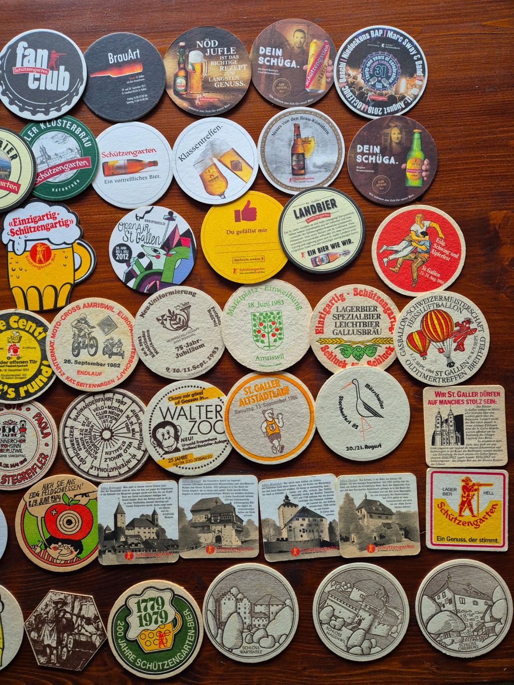 Sottobicchieri: Bier Deckel Brauerei Schützengarten – Usato da St.Gallen venduto da Stocken64 2