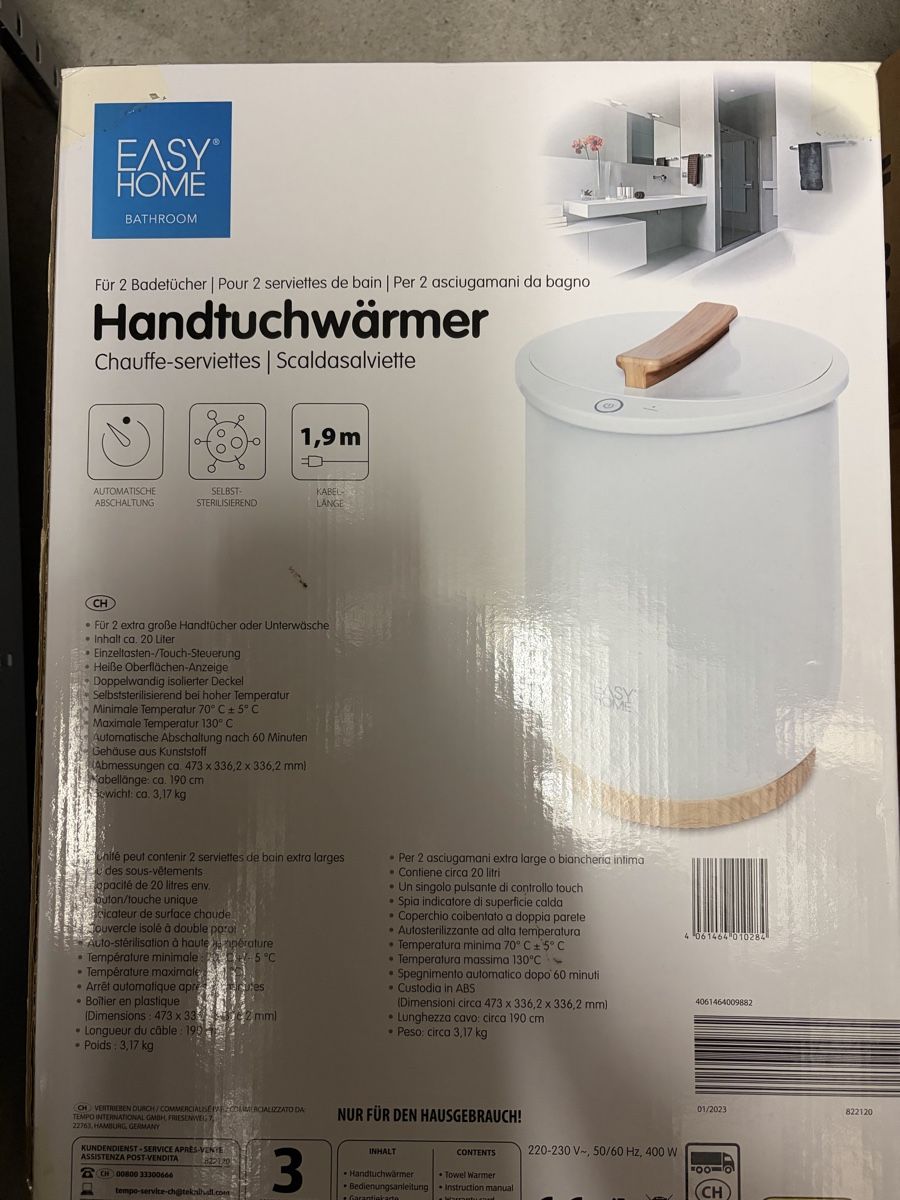 Portasciugamani: Handtuchwärmer  – Nuovo (secondo la descrizione) da Rotkreuz venduto da Nitella 1