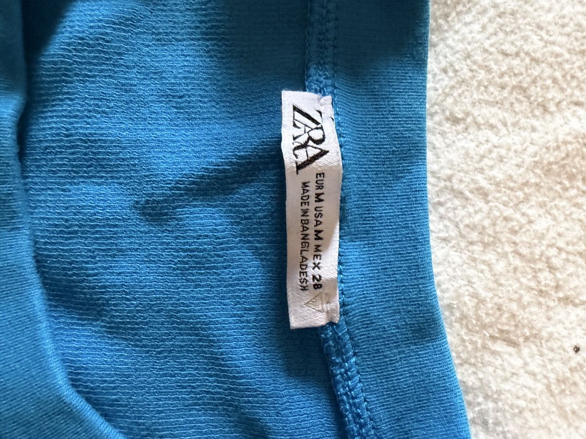 Top: Blauer Zara Pullover Gr. M, Frühling / Sommer Kleider! – Usato da Herrliberg venduto da ben_qd72 2