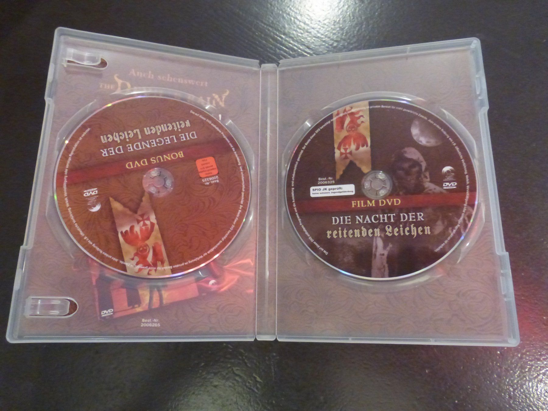 Tutti i DVDs: Die Nacht der reitenden Leichen DVD – Usato da Zumikon venduto da psisound 4