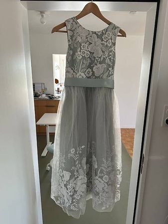 Kinderkleid von Monsoon (neu) in Grün (12-13y / 152-158cm)