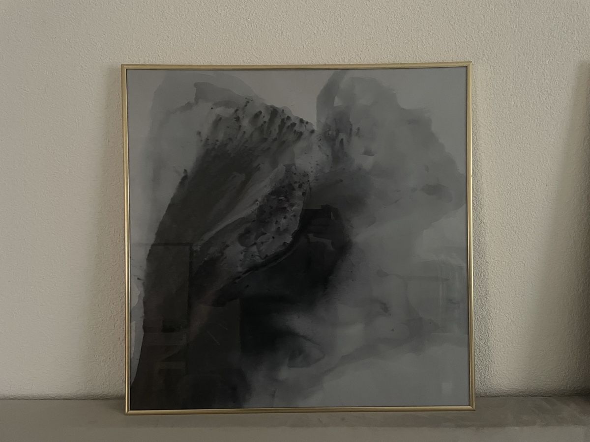 Foto & Immagini: Zwei moderne Bilder mit Goldrahmen, Gr. 50x50 – Nuovo (secondo la descrizione) da Samstagern venduto da jeh_9jxl