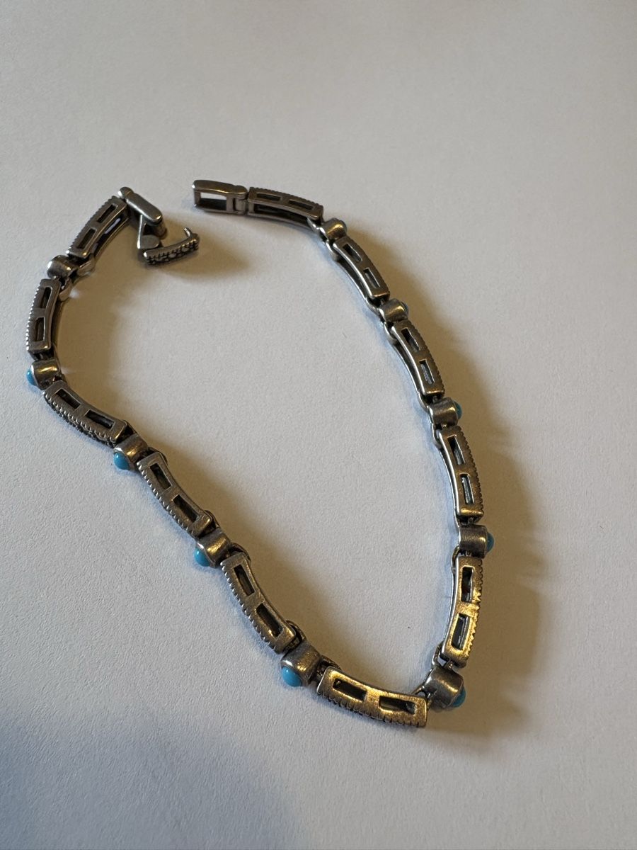 Bracelets: 925 Armband mit türkis  – D'occasion à Murten par Tzaugg 2