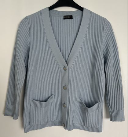 Damen Strickjacke BOD Hellblau Grösse S