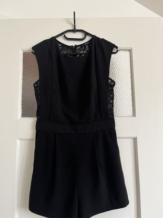 Wunderschöner Jumpsuit Damen Sommer Spitzenrücken XS/S