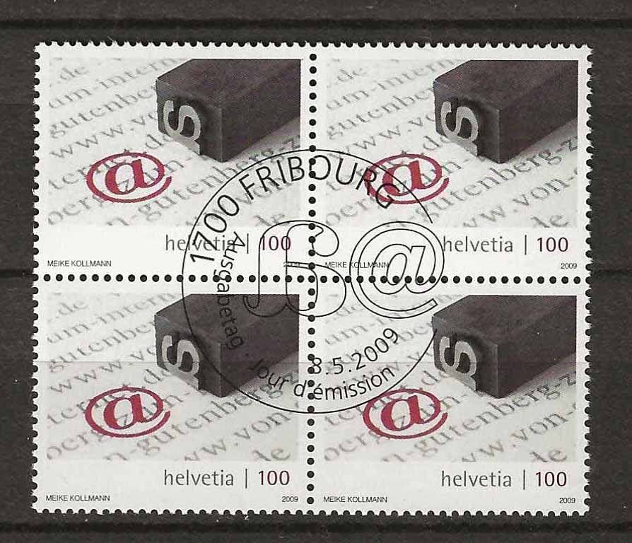 Tutti i francobolli: B1311 - de Gutenberg à Internet B4 1er jour – Usato da Trélex venduto da Phil_Albert