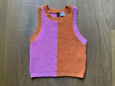 Top von Divided, Grösse XXS, Pink/Orange, Sommer