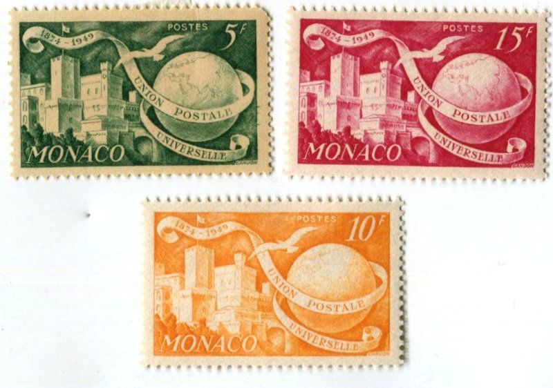 Tutti i francobolli: Briefmarken "Weltpostverein". Monaco – Usato da Basel venduto da Butsch5