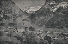 Grindelwald--Karte ungelaufen