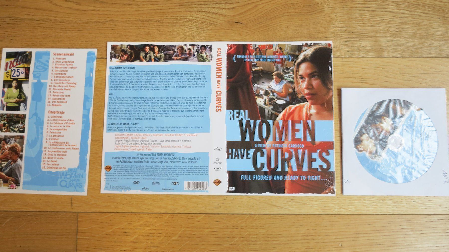 Tutti i DVDs: Real Women Have Curves – Usato da Bettmeralp venduto da stermei