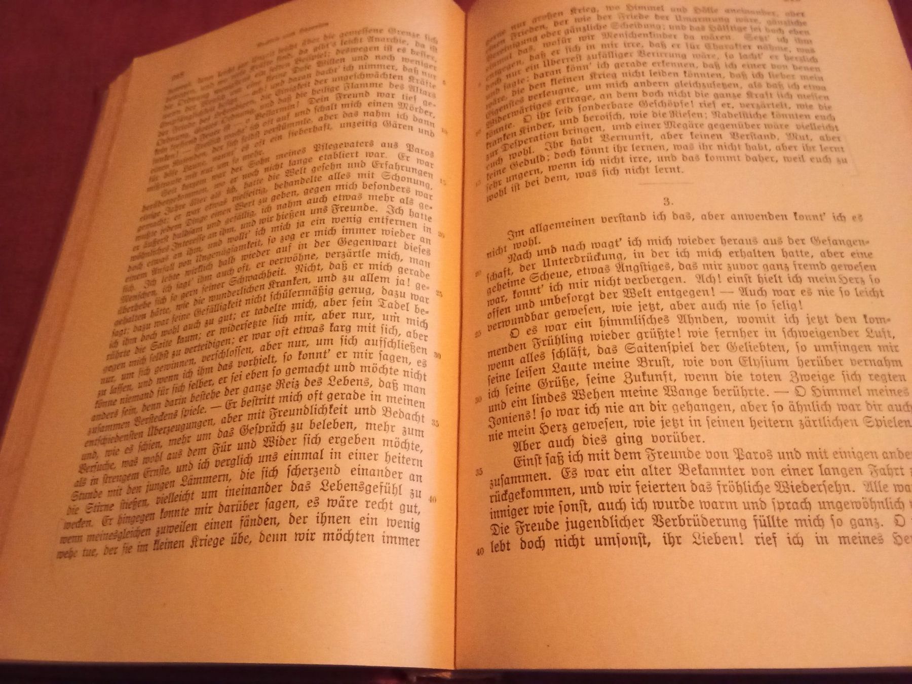 Libri: Hölderlins Werke in vier Teilen / Zweiter Teil Hyperion – Usato da Remetschwil venduto da Privatflohmi 4