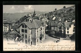 AK Walzenhausen, Gesamtansicht des Ortes