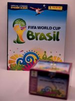 Panini WM 2014 Brasilien Album + Box ungeöffnet NEU
