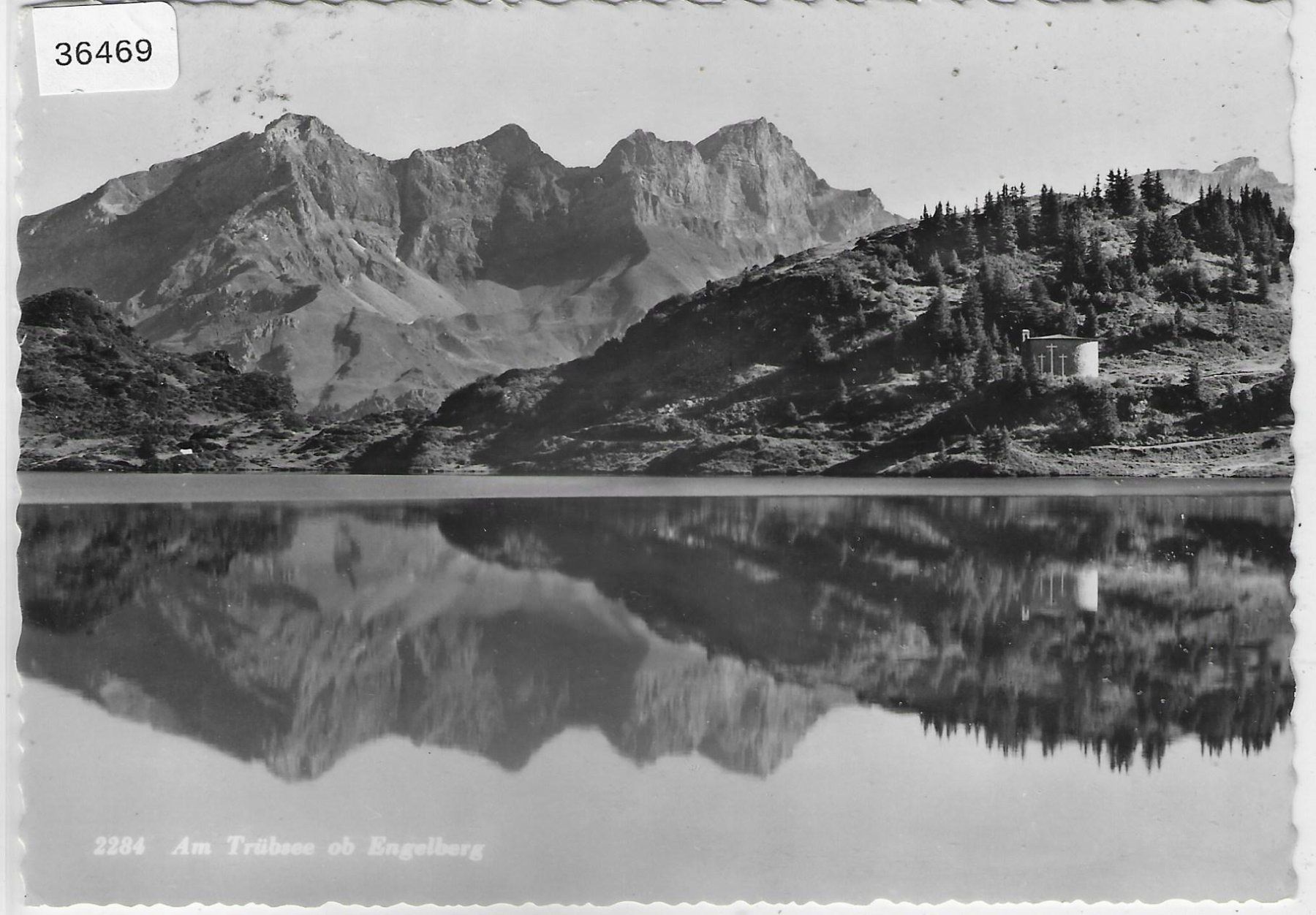 Cartoline postali: Am Trübsee ob Engelberg – Usato da Ettingen venduto da Kartenplanet