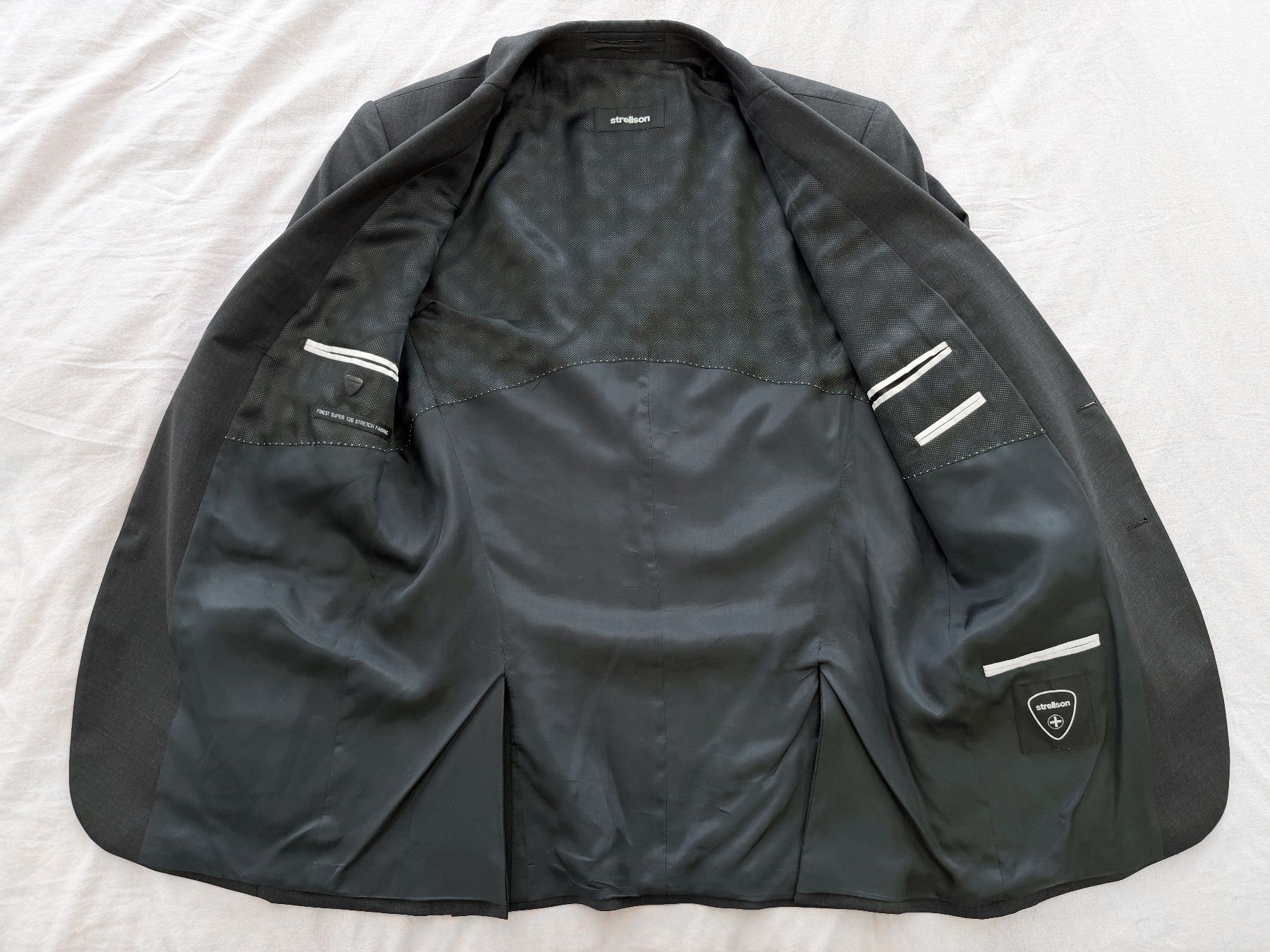 Strellson Vestes: Strellson Premium Sakko Gr. 46 Grau Super 120 Stretch – D'occasion à Dietikon par Angy94 4
