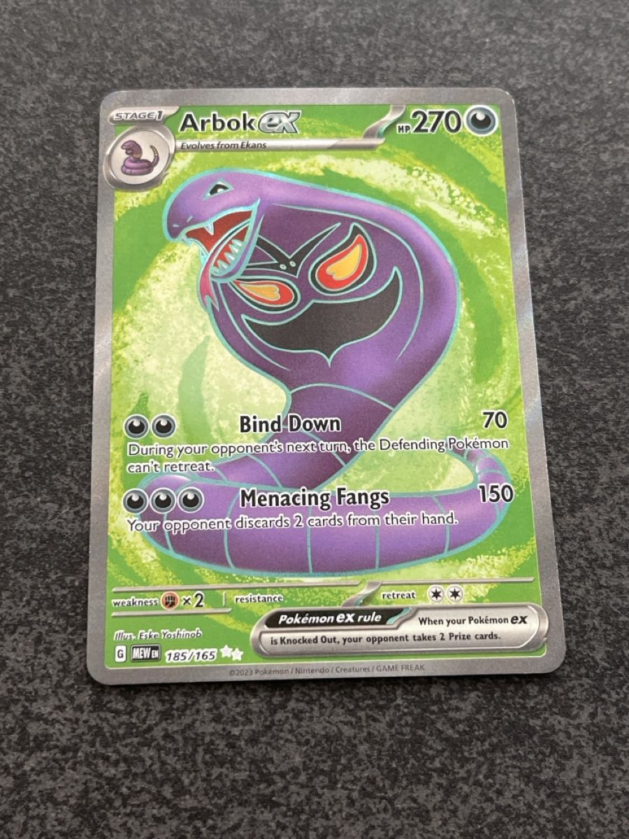 Pokémon Carte collezionabili: Pokémon Arbok EX – Nuovo (secondo la descrizione) da Zug venduto da Haegito 2