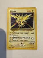 Pokemon Card italian Zapdos Holo 16/102 Base Set Wizards1999