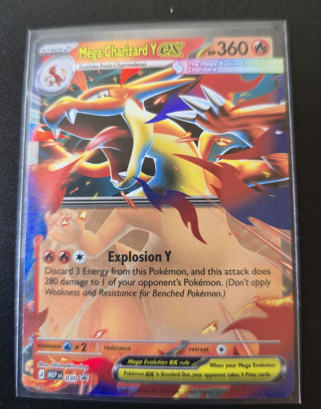 Pokémon Carte collezionabili: Pokemon Karte Mega Charizard EX Promokarte – Nuovo (secondo la descrizione) da Eschen venduto da DrWachter