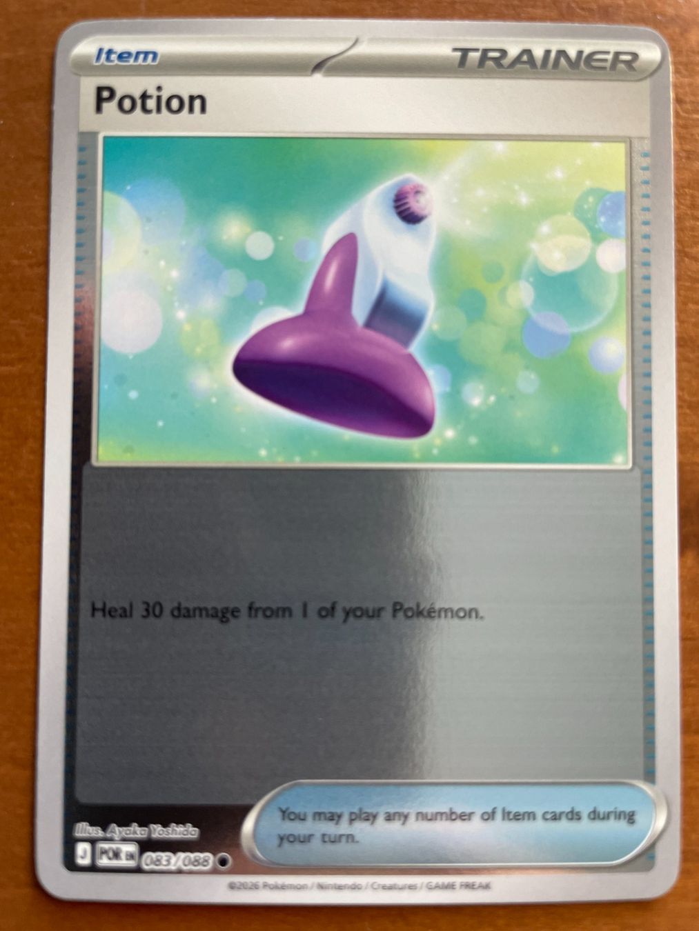 Pokémon Carte collezionabili: Pokemon Potion Reverse (Versand gratis) – Nuovo (secondo la descrizione) da Chur venduto da Angerson