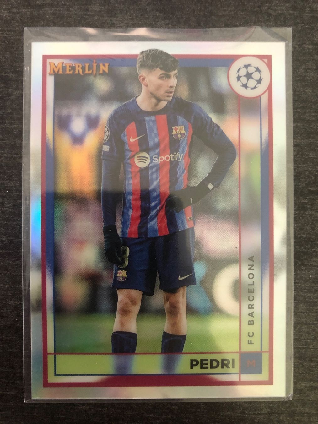 Topps Sammelbilder & Trading cards: Topps Chrome Merlin Pedri Refractor – Gebraucht aus Wangenried von Garagara