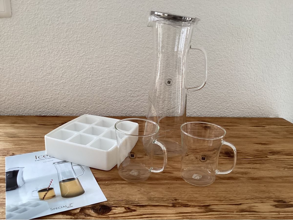 Geschirrsets: Eisteeset von Special-T, neu, Glas – Neu und originalverpackt aus Wassen UR von SABDOM