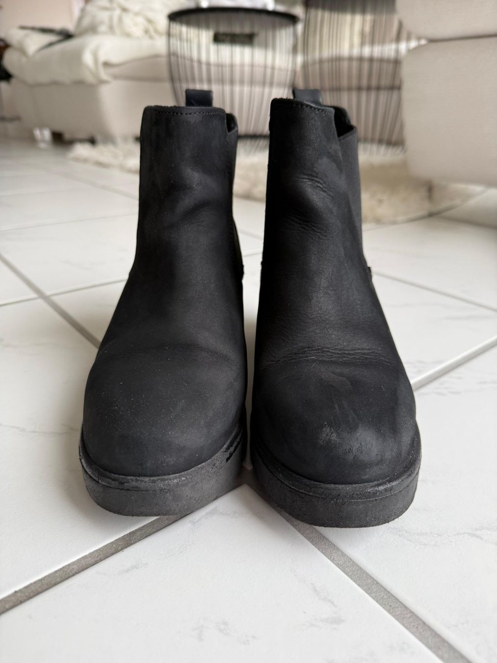 Scarpe da donna: Stiefeletten, schwarz, Gr. 38 – Usato da Emmenbrücke venduto da Florentina27 5