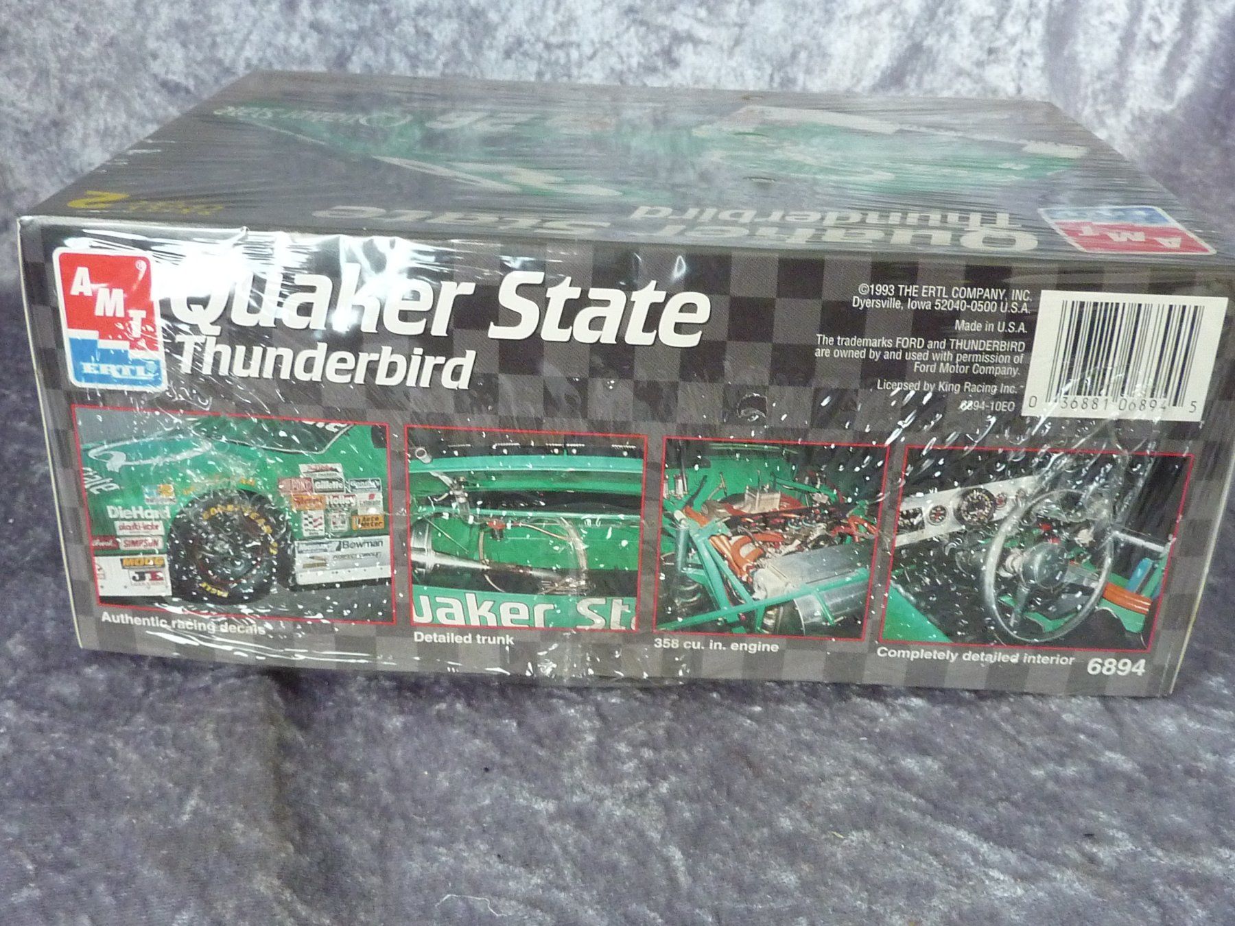 AMT/ERTL Modellini d'auto: Nascar Ford Thunderbird Quaker State 1:25 – Nuovo e nell'imballaggio originale da Dürrenäsch venduto da modellautos4you 3
