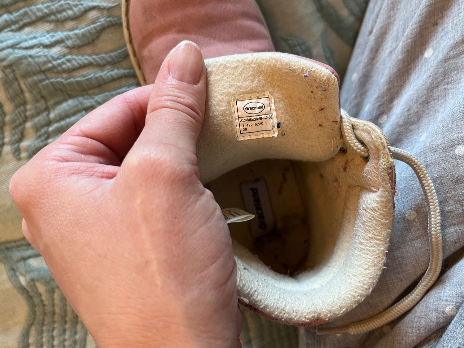 Schuhe für Jungen: rosa Wanderschuhe, Größe 29 – Gebraucht aus Umiken von deb_57xk 4
