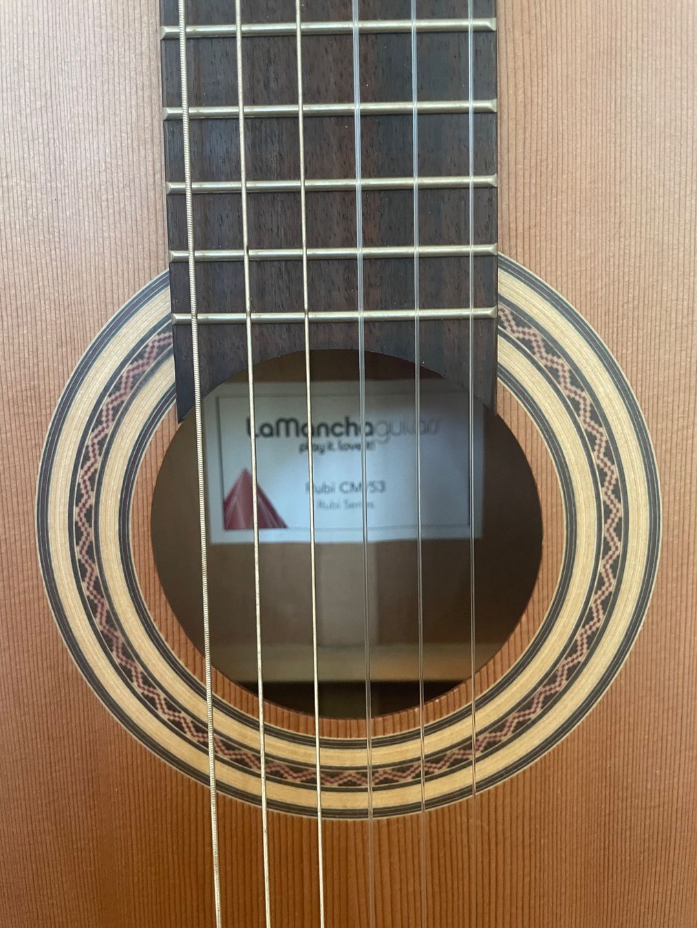 Strumenti musicali: Gitarre La Mancha Rubi CM/53 TK mit Tasche – Usato da Zürich venduto da Alacarte 4