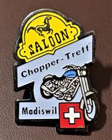 Q195 - Pin Motorrad Saloon Chopper Treff Madiswil Schweiz