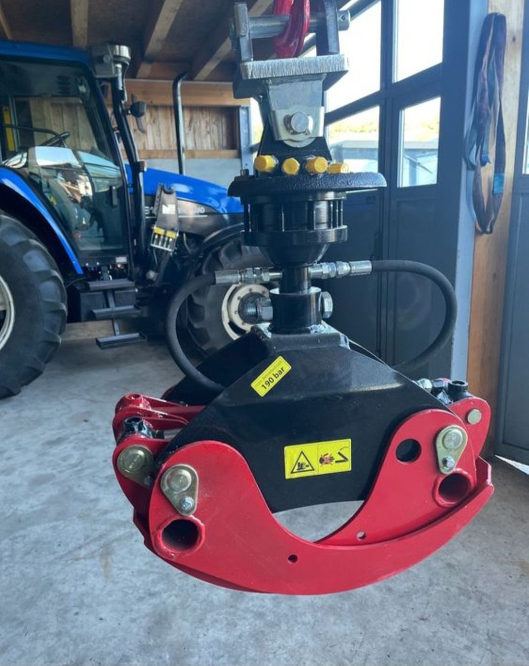 Pinze: Holzgreifer 1m/ 3t Rotator – Nuovo e nell'imballaggio originale da Steinhuserberg venduto da FK93 2