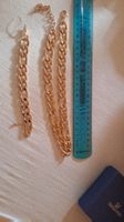 Chaîne  collier et bracelet  couleur  d'or , neuf