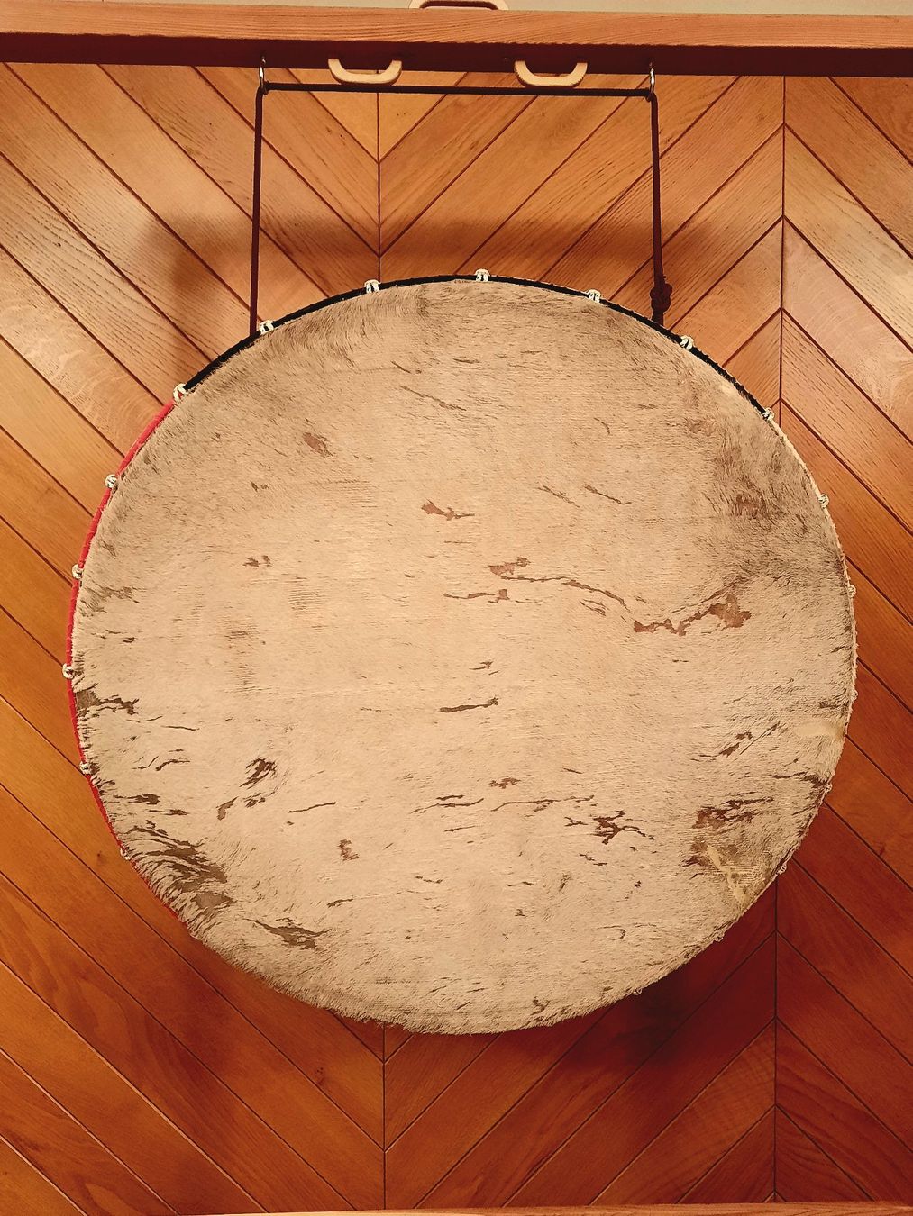 Strumenti musicali: Trommelgong (Donnerwindtrommel) – Usato da Pfäffikon/SZ venduto da felima1 1