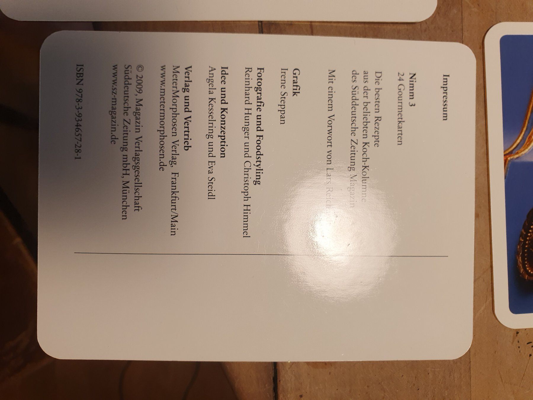 Livres: Nimm 3 Rezeptkarten Eckart Witzigmann – D'occasion à Zürich par loosebone 9