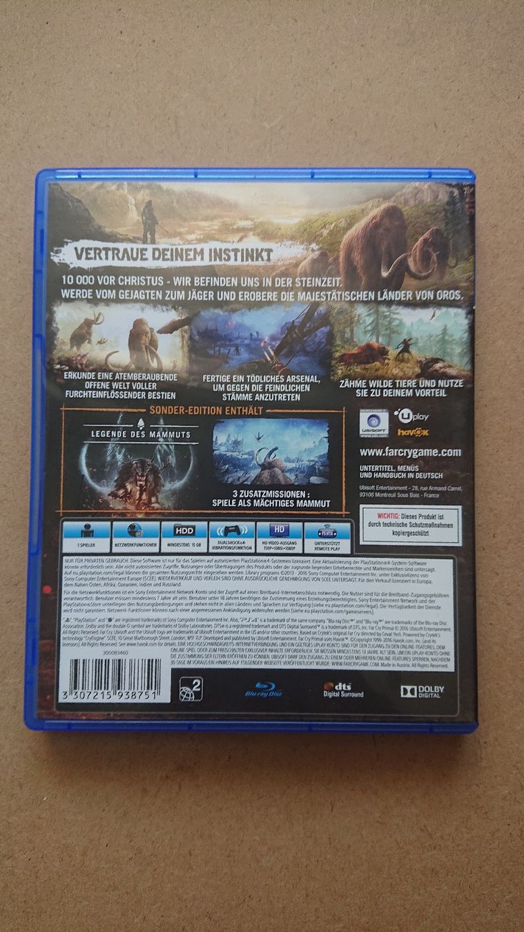 Jeux: Far Cry Primal ps4 – D'occasion à Chur par FreakofRarity 1