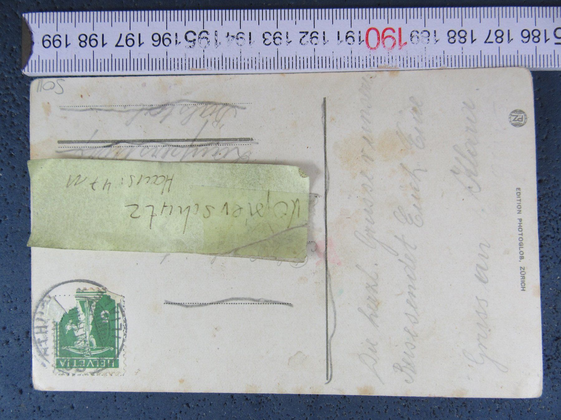Cartoline postali: SOLOTHURN SO AK 1916 POSTGEBÄUDE BRÜCKE BELEBT BUGS – Usato da Ettingen venduto da Hausi4711 2