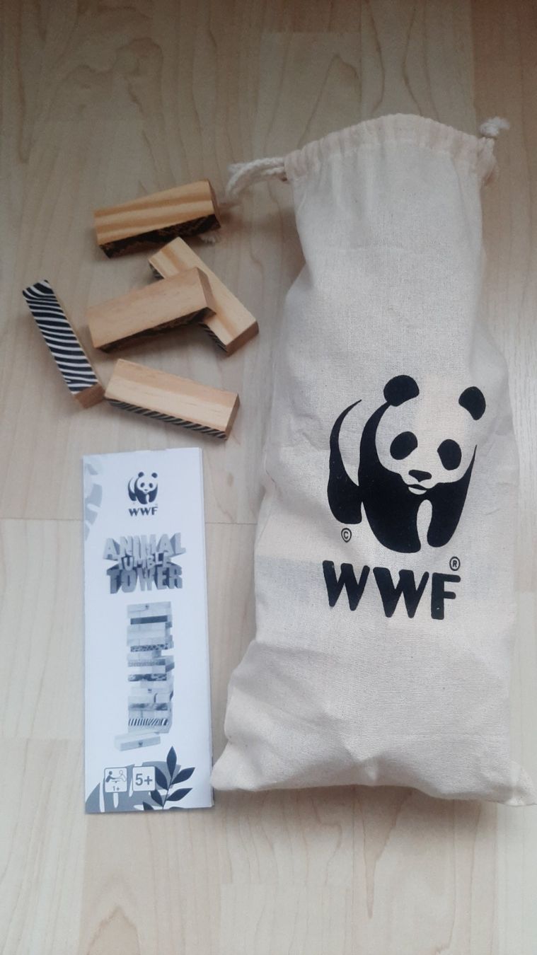Spiele: K..76 R) Jenga von WWF – Neu und originalverpackt aus Wil SG von AmandaCreations